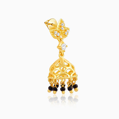 Golden Desire Mangalsutra Jumkis