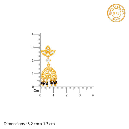 Golden Desire Mangalsutra Jumkis
