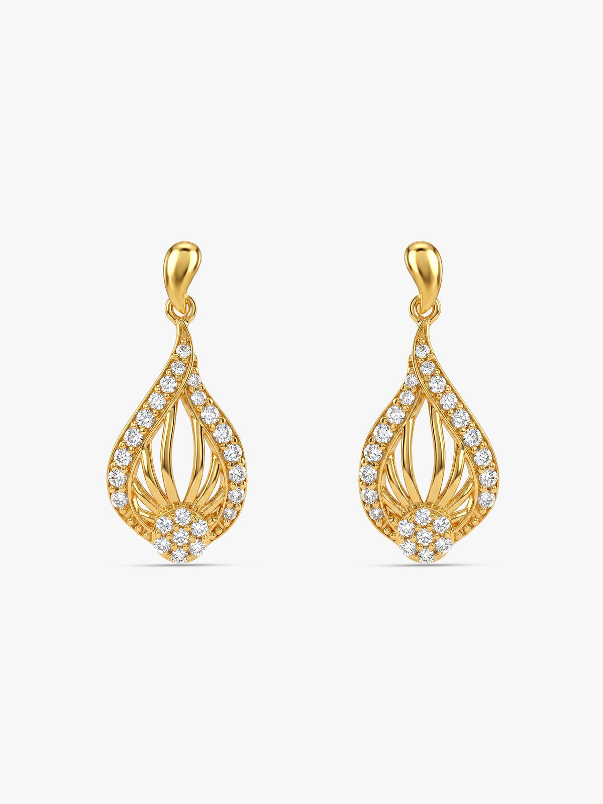 Golden Glint Earrings