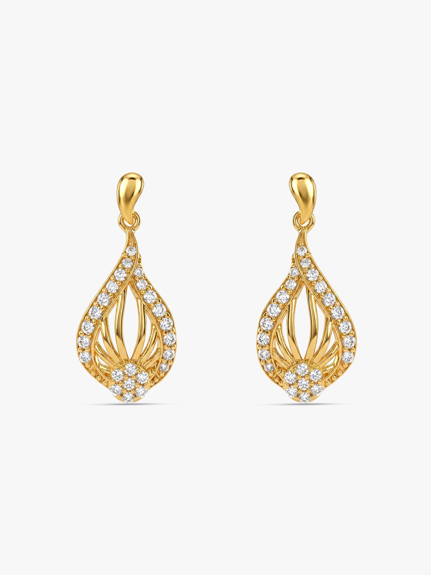 Golden Glint Earrings