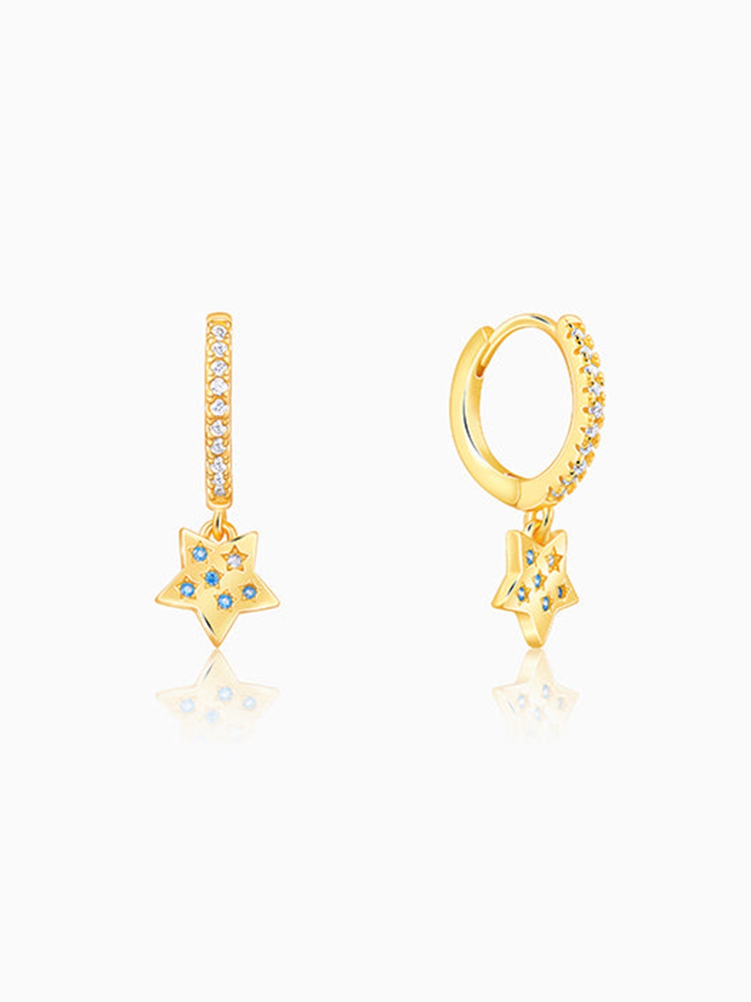 Golden Moon's Beauty Hoop Earrings