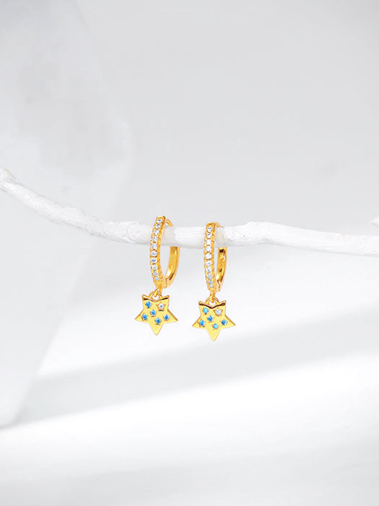 Golden Moon's Beauty Hoop Earrings