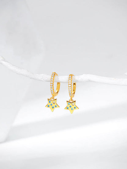 Golden Moon's Beauty Hoop Earrings