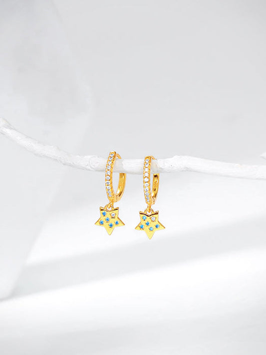 Golden Moon's Beauty Hoop Earrings