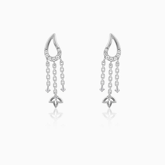 Silver Mangai Danglers