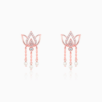 Rose Gold Kamala Earrings