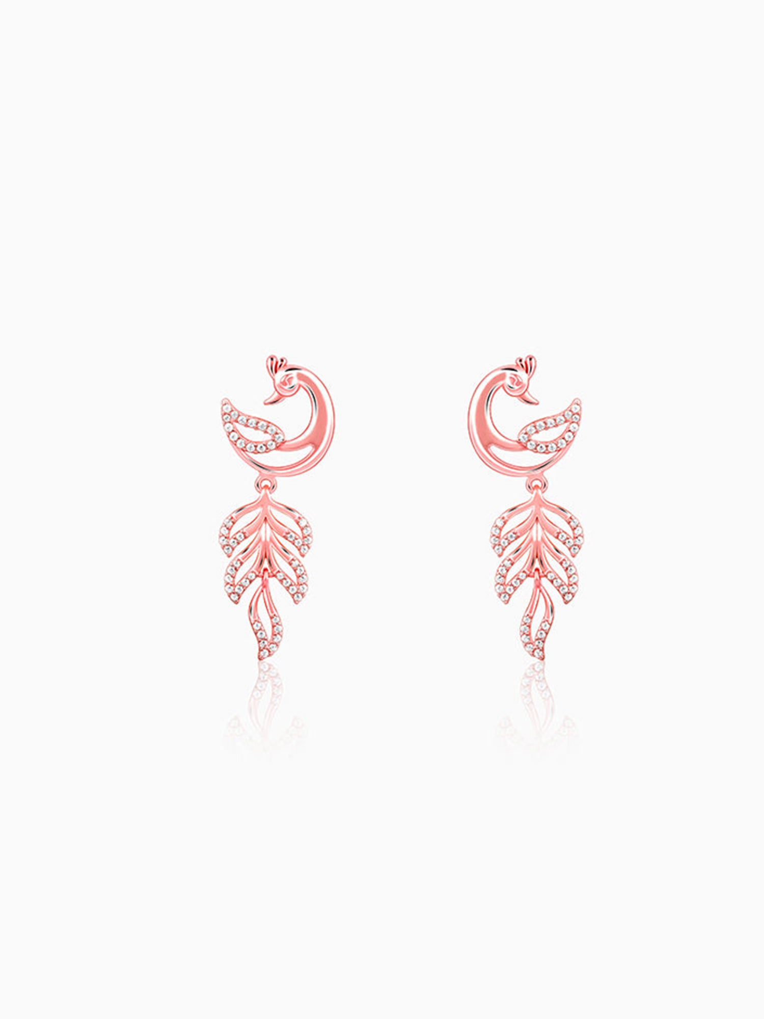 Rose Gold Mor Earrings