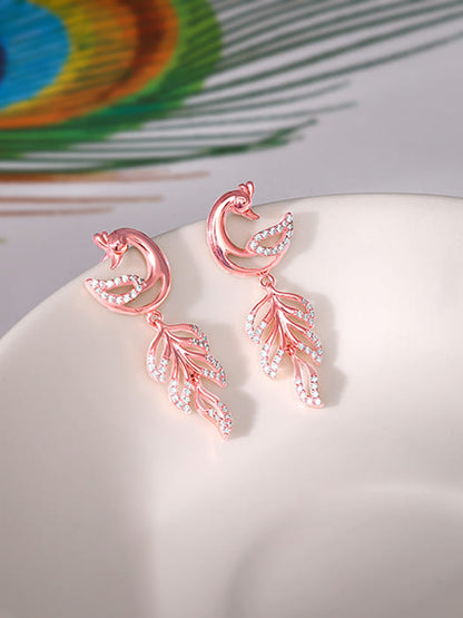 Rose Gold Mor Earrings