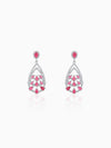 Silver Graceful Drop Earrings