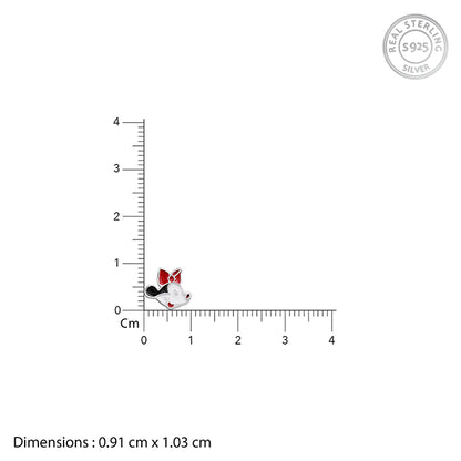 Silver Mickey Mouse Studs For Kids