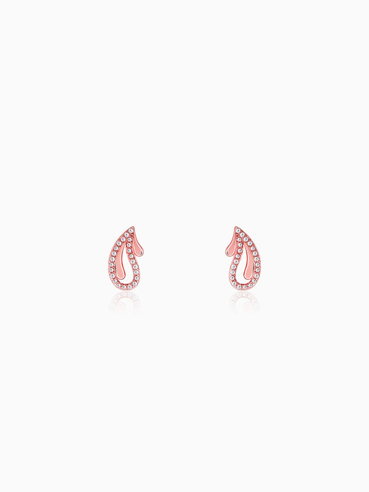 Rose Gold Specially You Earrings