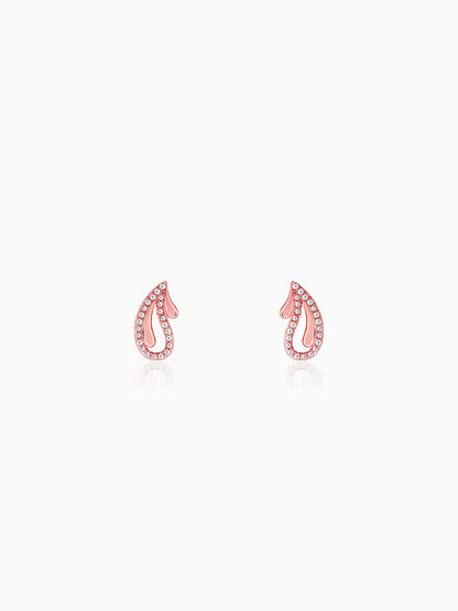 Rose Gold Specially You Earrings