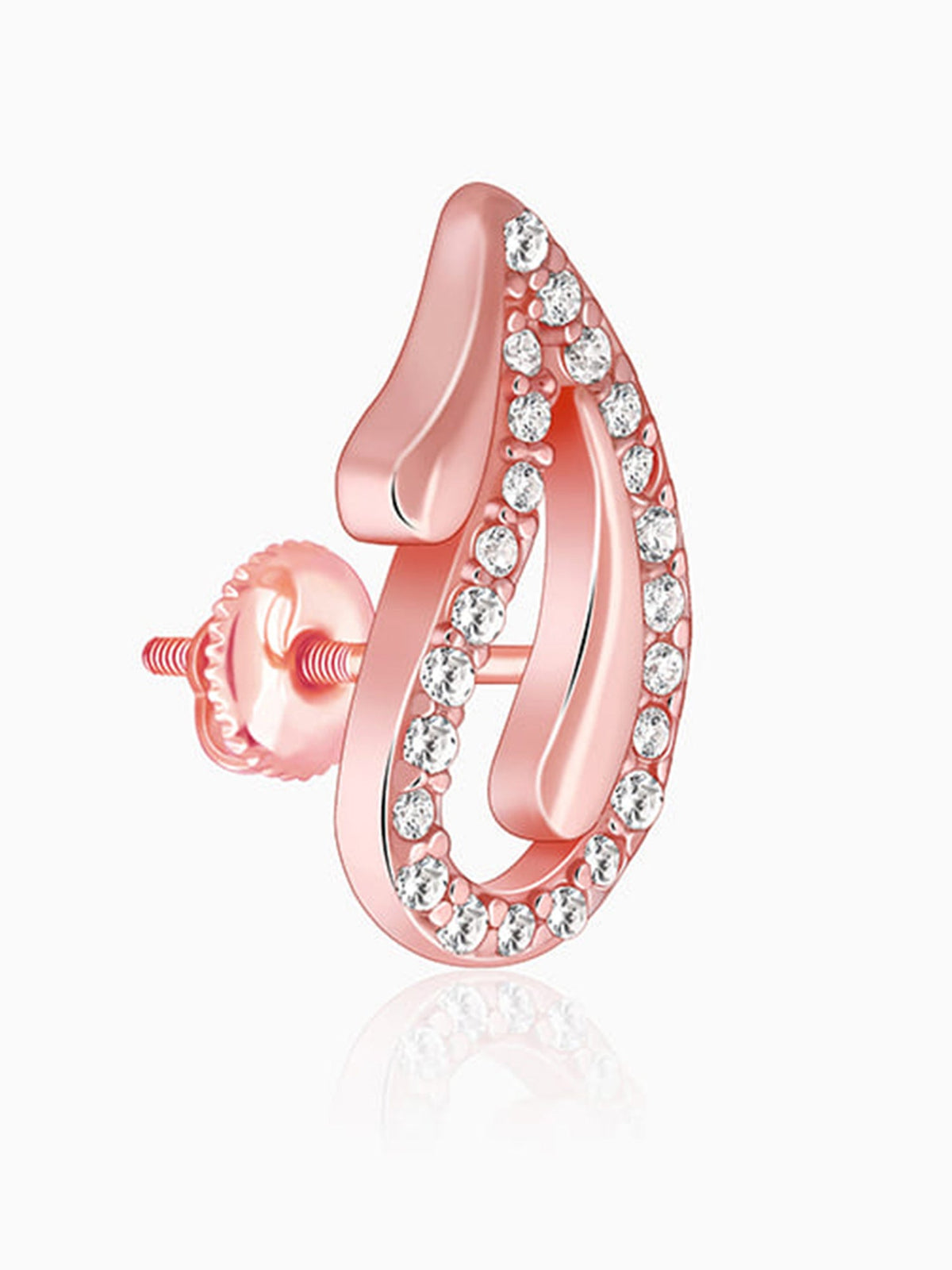 Rose Gold Specially You Earrings