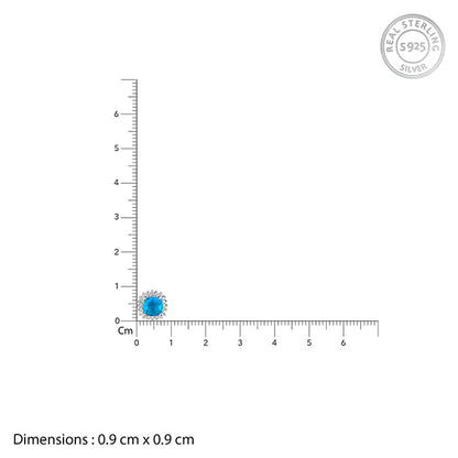 Silver Oceanic Blue Set