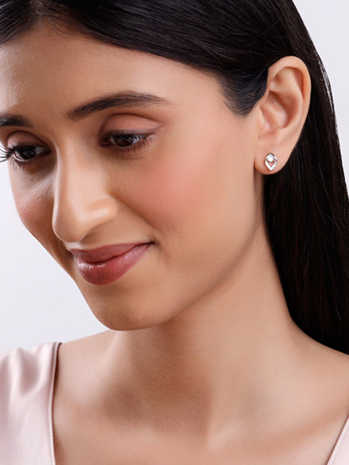 Silver Bling Queen Earrings