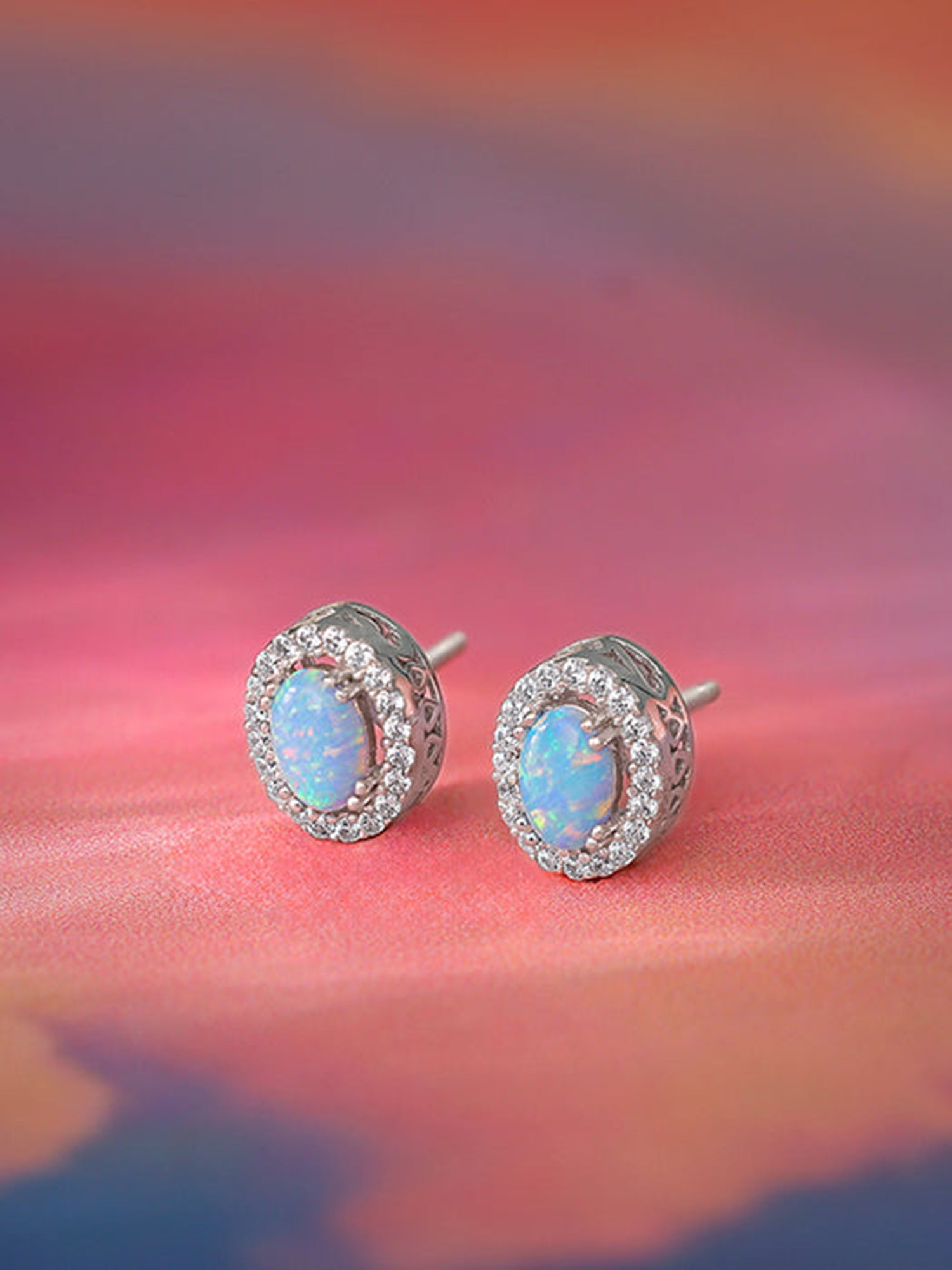 Silver Super Woman Earrings
