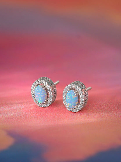 Silver Super Woman Earrings