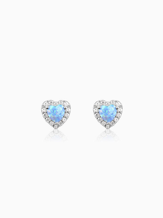 Silver Twinkle In Her Eye Studs
