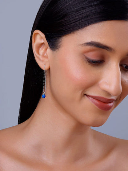 Silver Pretty You Sui Dhaga Earrings