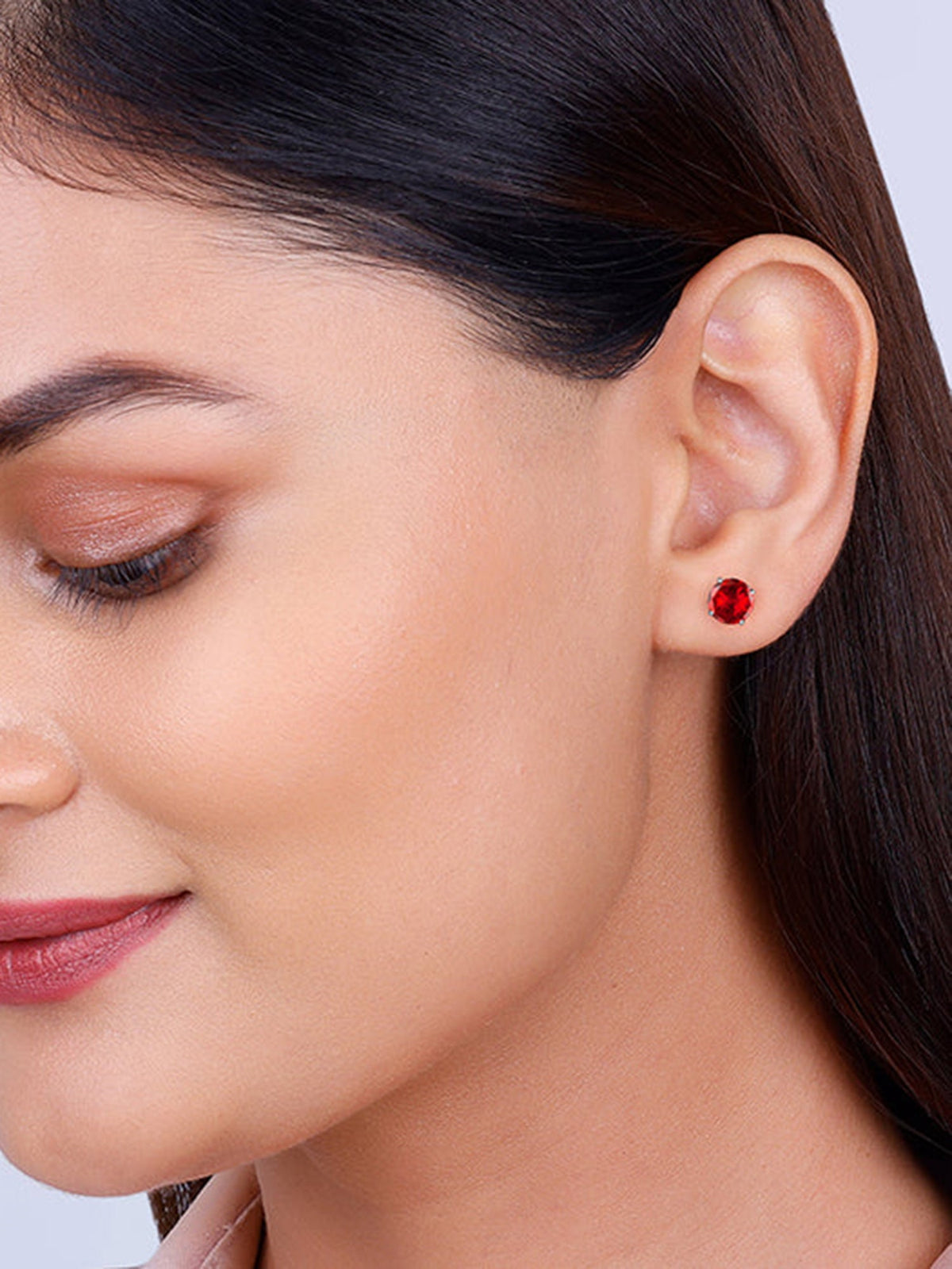Silver Ruddy Studs