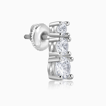 Silver Spark Snazz Earrings