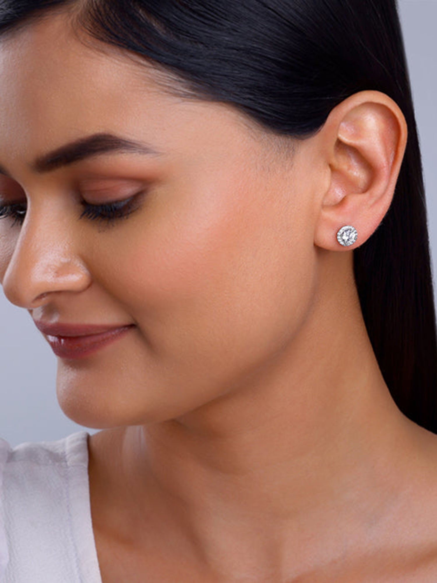 Silver Joyful Studs