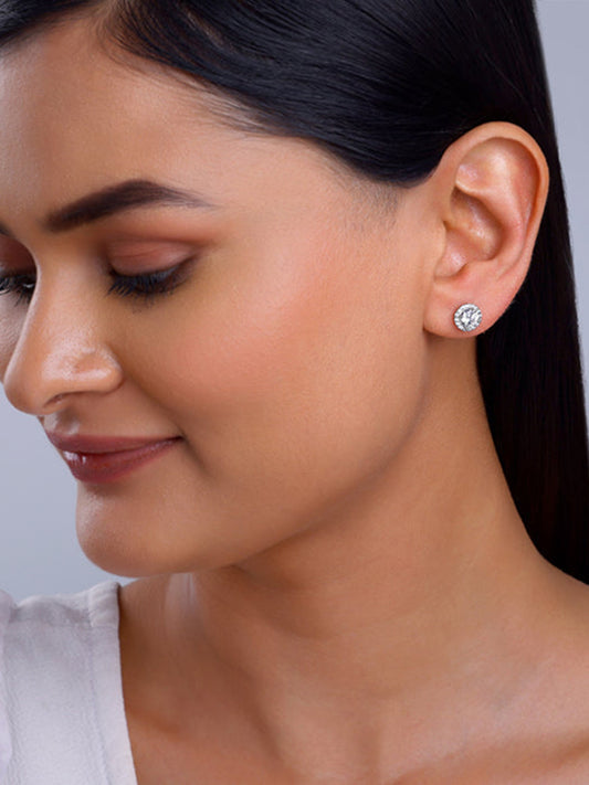 Silver Joyful Studs