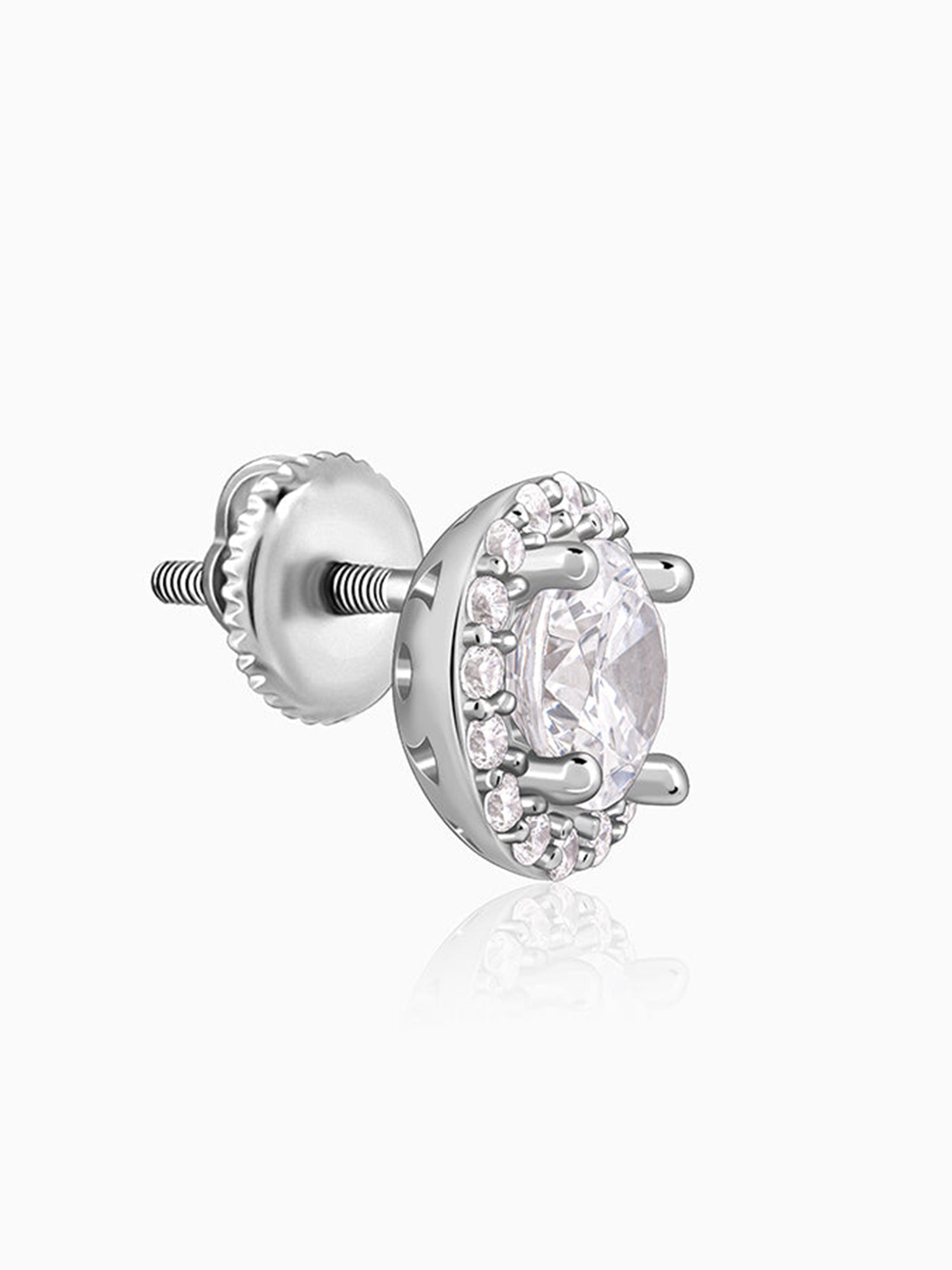 Silver Joyful Studs