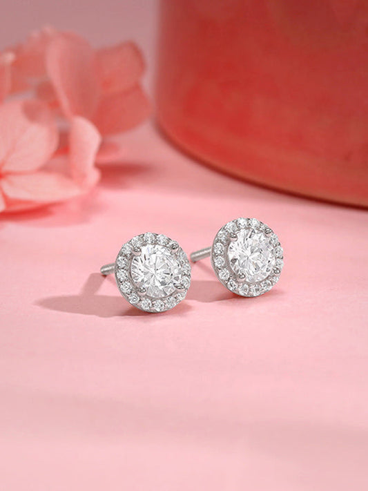 Silver Joyful Studs
