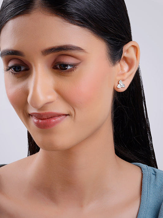 Silver Flowie Studs