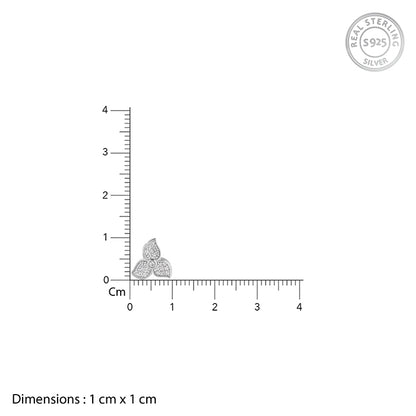 Silver Flowie Studs- silver studs for women