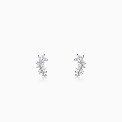 Silver Petalicious Earrings