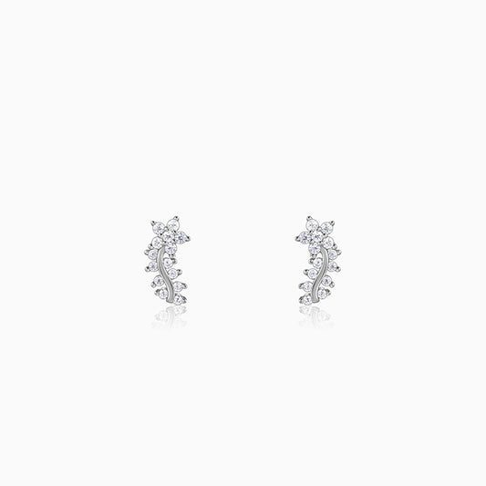 Silver Petalicious Earrings