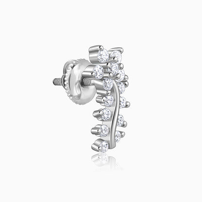 Silver Petalicious Earrings