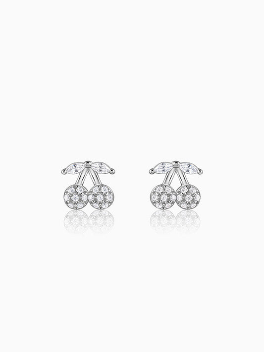 Silver Cherryboo Studs