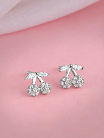 Silver Cherryboo Studs