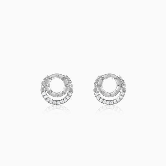 Silver High Spark Earrings