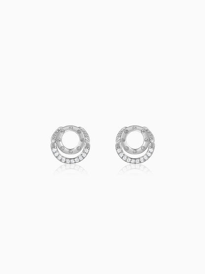 Silver High Spark Earrings