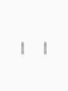 Silver Stellar Bar Earrings