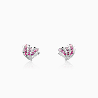 Silver Waveshell Studs