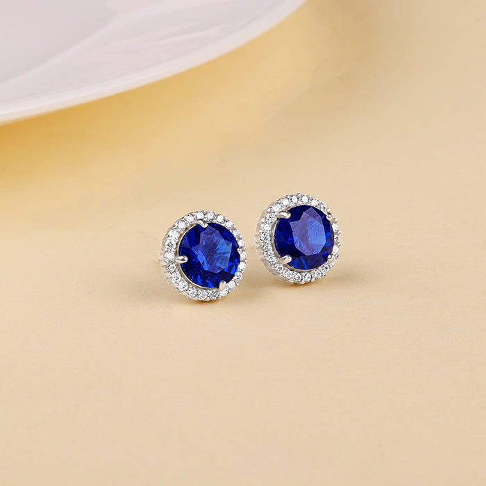 Silver Cobalt Dreams Earrings - view 2