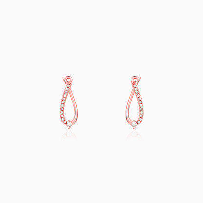 Rose Gold Fashionista Earrings