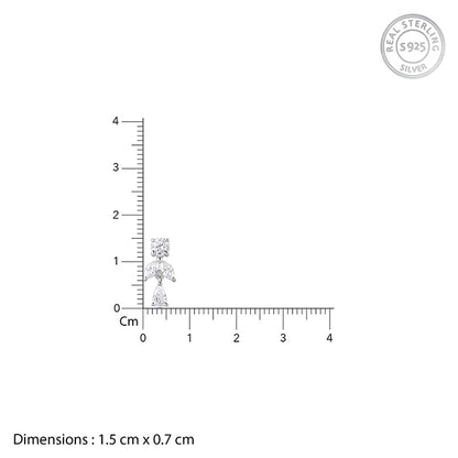 Silver Perfect Leaf Earrings