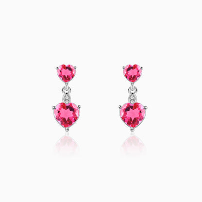 Silver Her Love Earrings