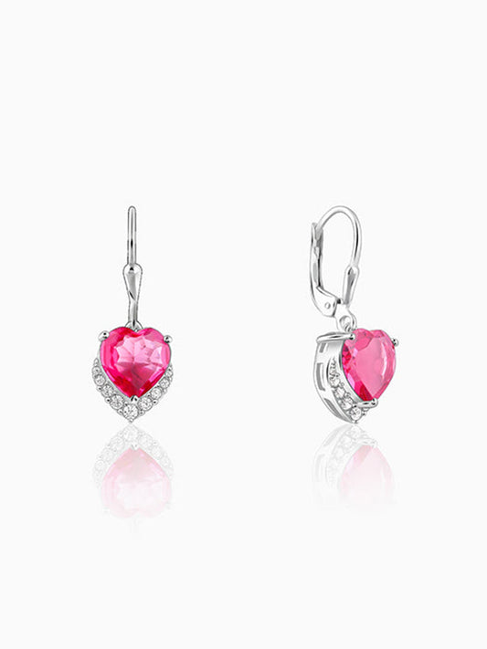 Silver Love Me Earrings