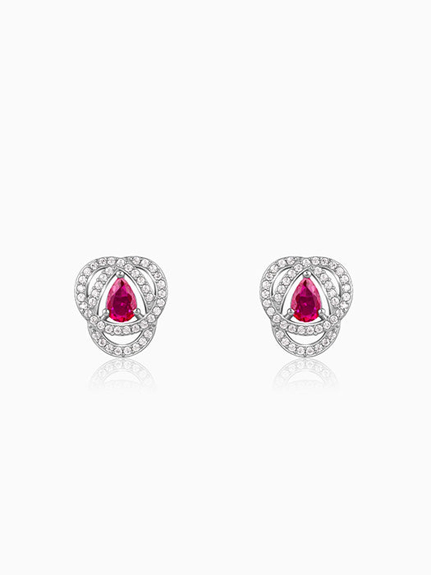 Silver Sophia Studs