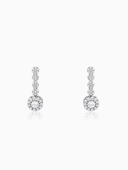 Silver Prima Donna Dangler Earrings
