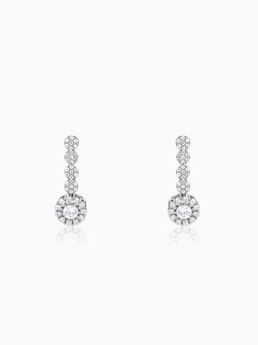 Silver Prima Donna Dangler Earrings