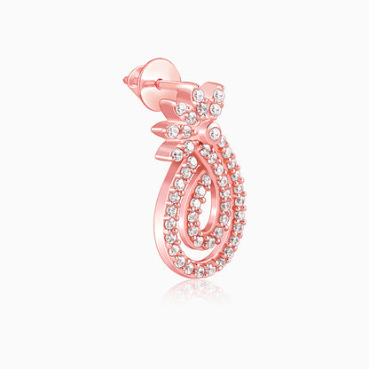Rose Gold Pure Elegance Earrings