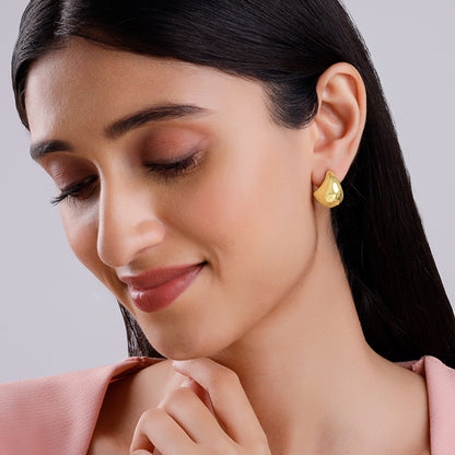 Golden Glam Girl Earrings